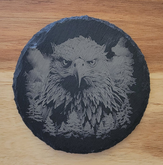 Slate Coaster / Eagle