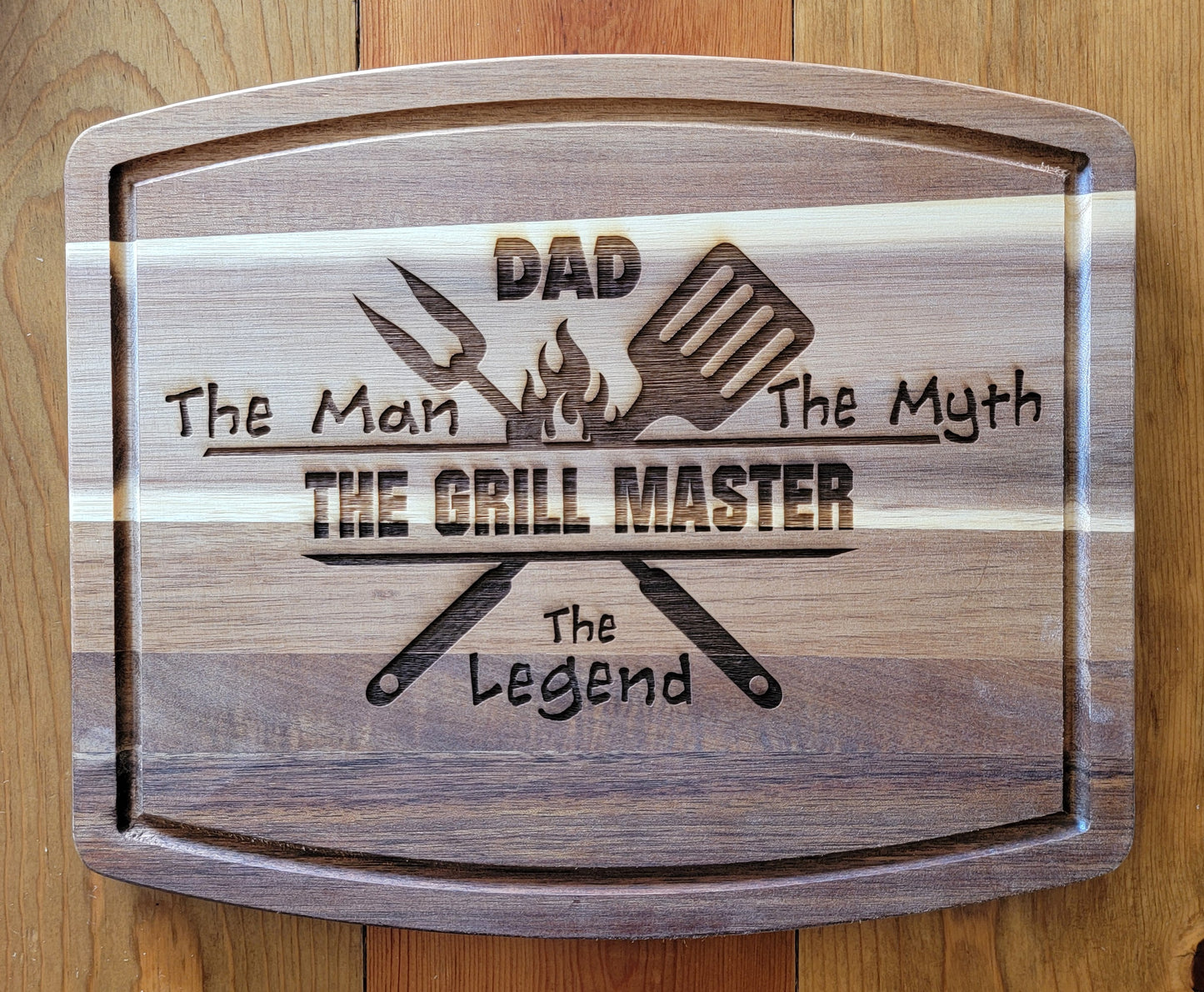 Cutting Board / Dad the Grill Master Image